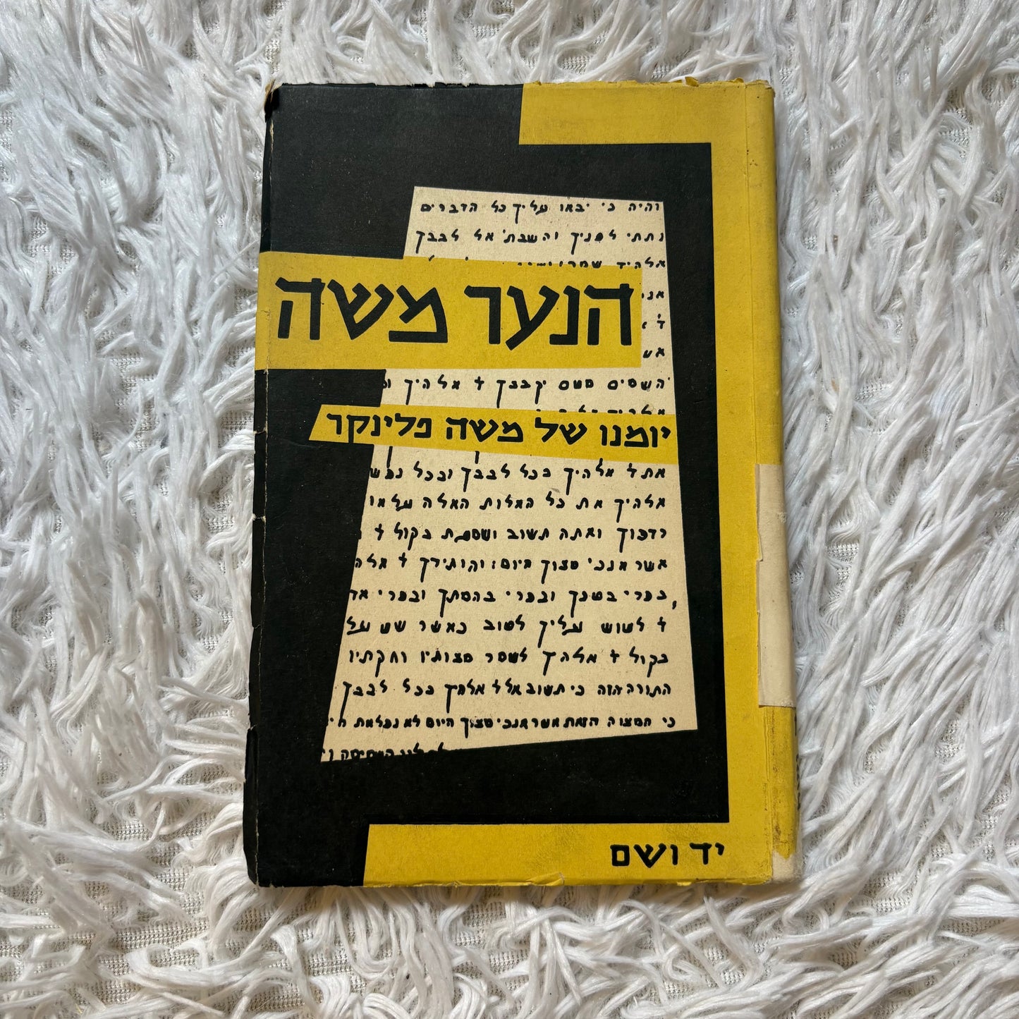 הנער משה : יומנו של משה פלינקר / משה פלינקר