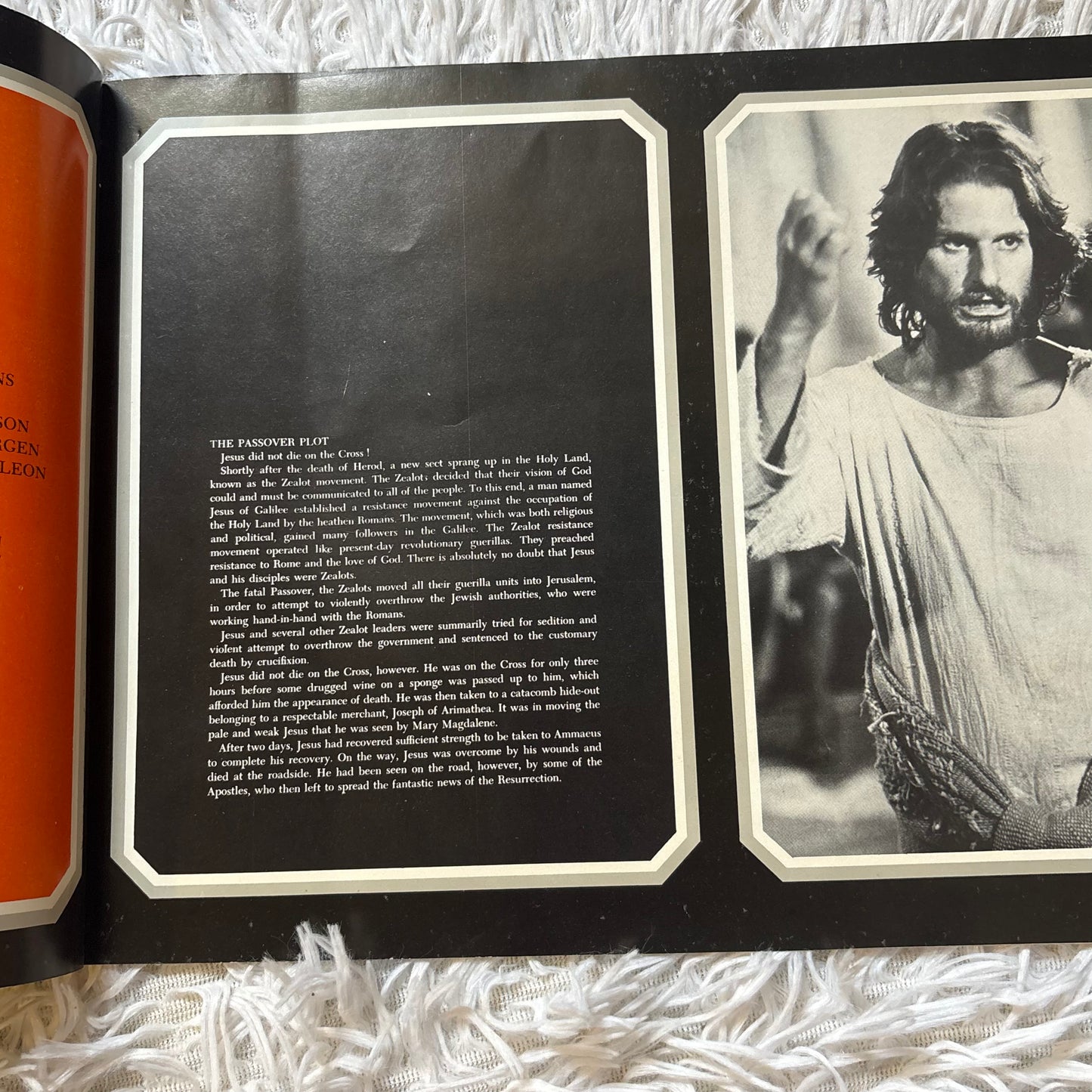 The Passover plot - Movie Program